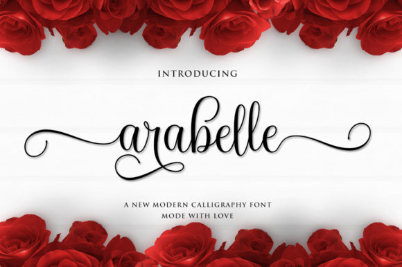 Arabelle: A Romantic Calligraphy Font for Branding