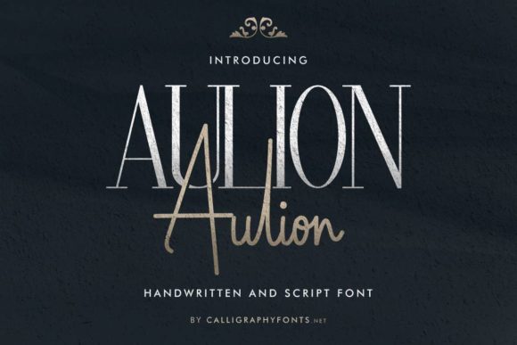 Aulion: The Duo Font for Marketing That Elevates Your Communication