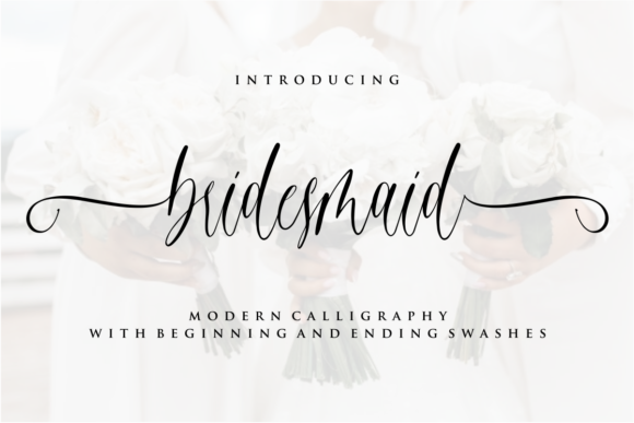 Bridesmaid: A Serene Script Font for Editorial Authenticity