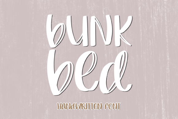 Bunk Bed: The Playful Font for Modern Brand Identity