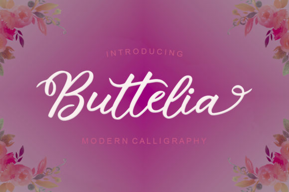 Buttelia: A Modern Handwritten Font for Creative Projects