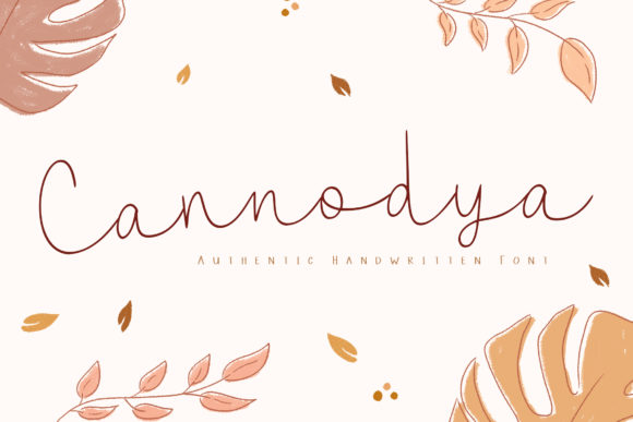 Cannodya: A Delicate Script Font for Digital Branding