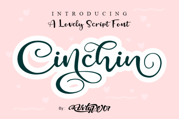 Cinchin: The Romantic Handwritten Font for Warm Branding