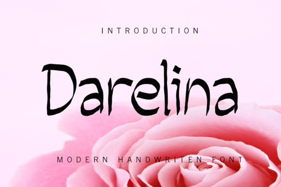 Darelina: A Minimalist Handwritten Font for Digital Marketers