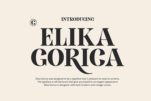 Elika Gorica: A Serif Font for Editorial Storytelling