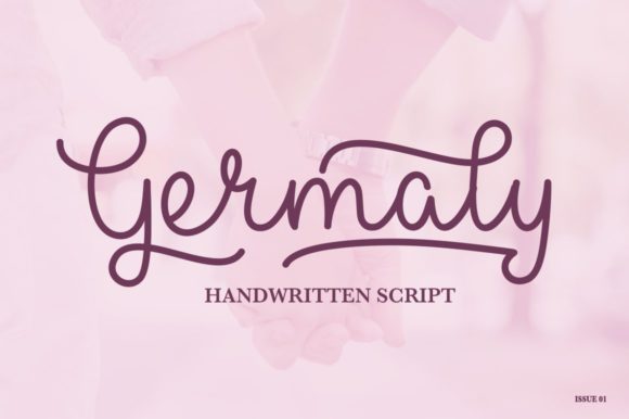 Germaly: A Delicate Handwritten Font for Elegant Branding