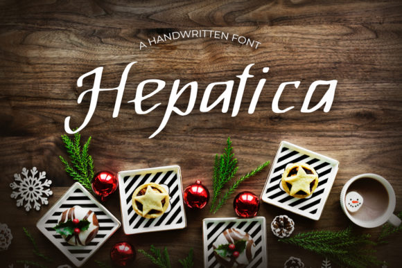 Hepatica: The Handwritten Font for Crafting Authentic Products