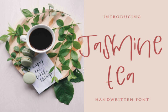 Jasmine Tea Font: A Relaxed Script for Editorial Design