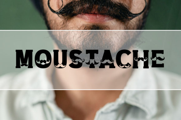 Moustache Font Review: A Decorative Display Typeface