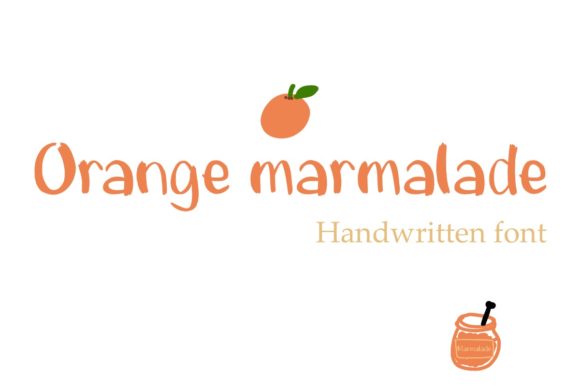 Orange Marmalade: A Playful Font for Your Creative Projects