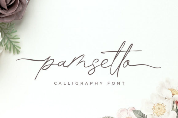 Pamsetto: A Romantic Handwritten Font for Personal Branding