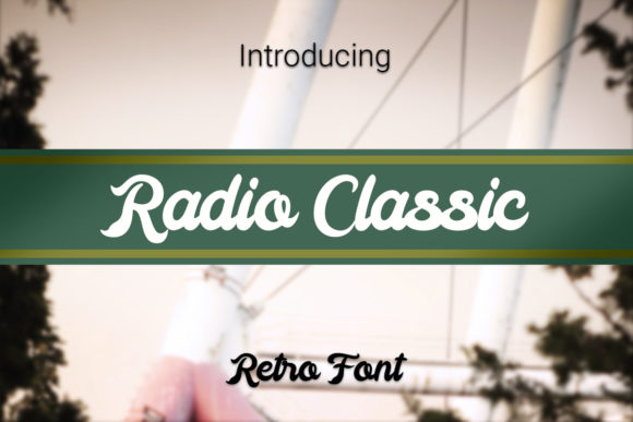 Radio Classic: The Retro Font That Builds a Calmer Reading Experience