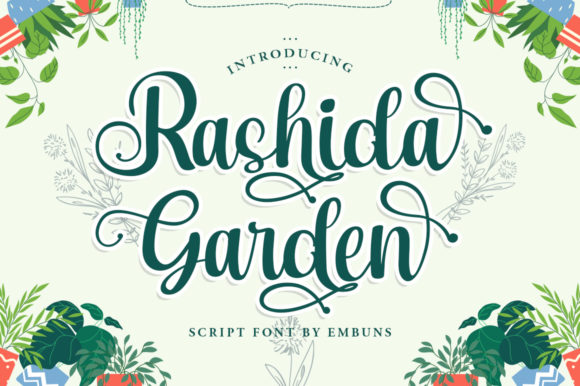 Rashida Garden: A Font for Elegant Brand Stories