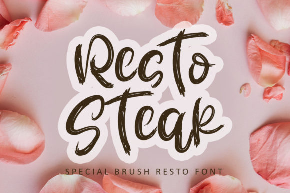 Resto Steak: The Friendly Handwritten Font for Your Brand