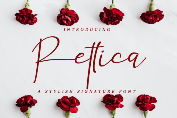 Rettica Font: A Signature Script for Modern Marketing Campaigns
