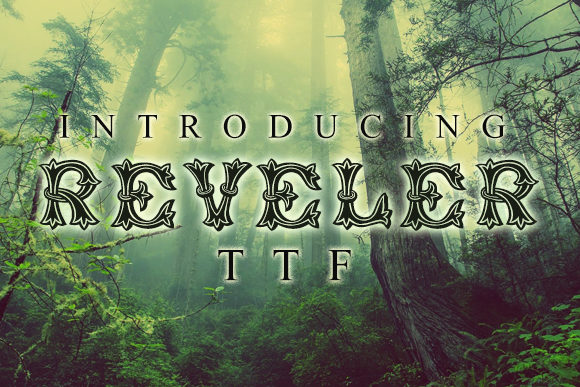 Reveler Font: A Makers' Guide to this Retro Decorative Typeface