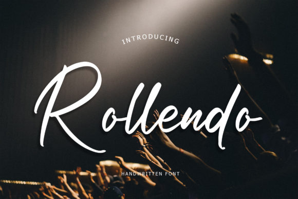 Rollendo: A Simple, Elegant Handwritten Font