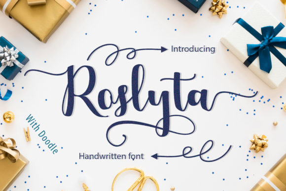 Roslyta: A Maker's Secret Weapon for Joyful Handwritten Fonts