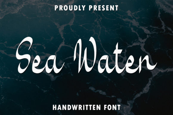 Sea Water: The Delicate Script Font for Elegant Designs