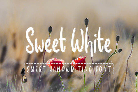 Sweet White Font: Your Handwritten Secret for Campaign Personality