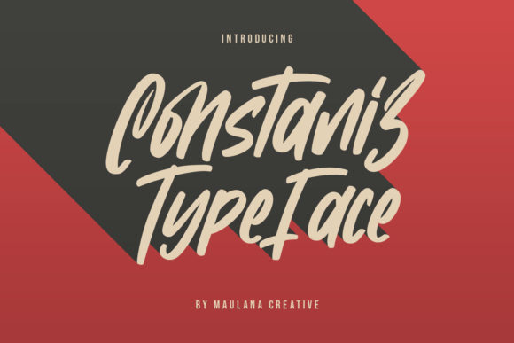 The Constaniz Font: A Handwritten Typeface for Modern Digital Branding