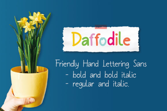 The Daffodile Font: A Maker-Friendly Handwritten Typeface