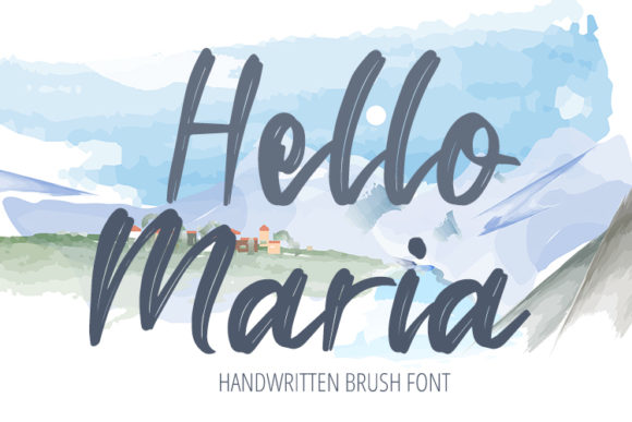 The Hello Maria Font for Scroll-Stopping Visual Content