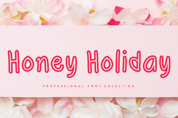 The Honey Holiday Font for Creative Product Makers