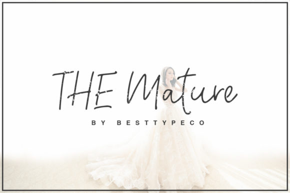 The Mature Font: A Friendly Handwritten Script for Modern Web Design