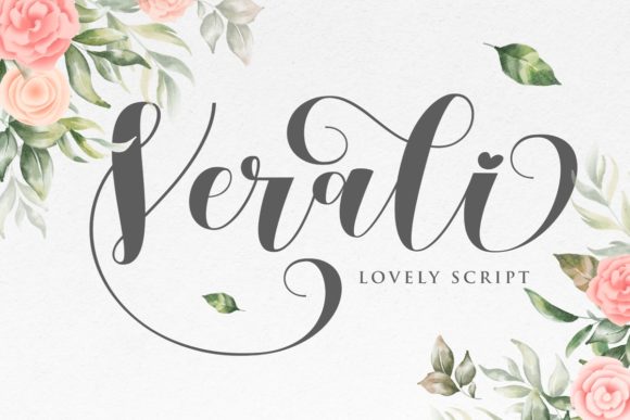 Verali: A Romantic Font for Elegant Small Business Branding